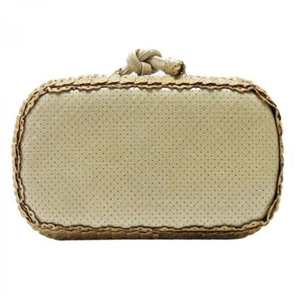 Bottega Veneta All Leather Knot Clutch - Picture 2 of 15